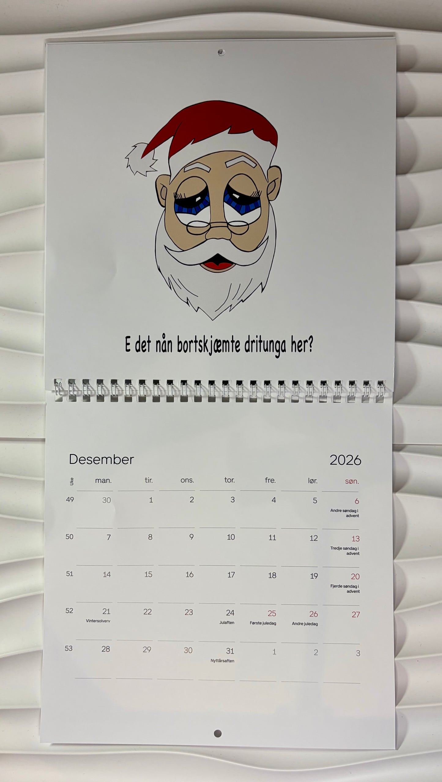 Nyhet! Kalender 2026