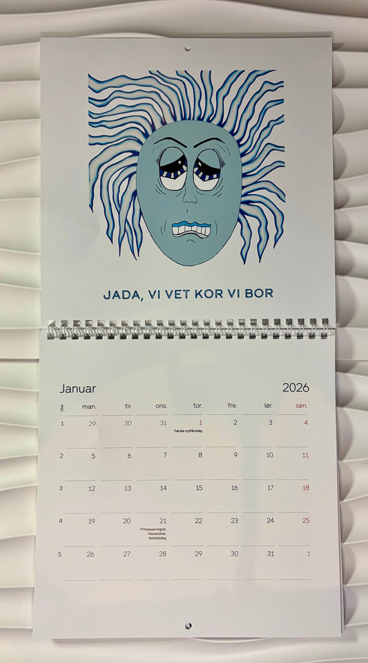Nyhet! Kalender 2026