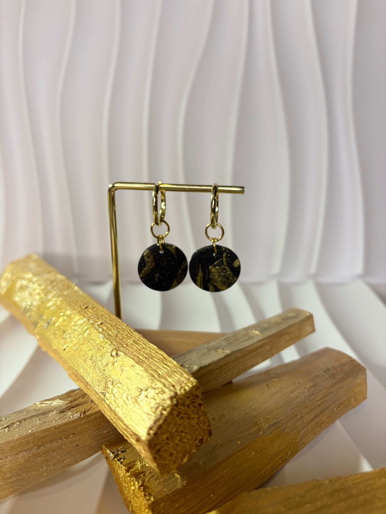 Øredobber og armbånd