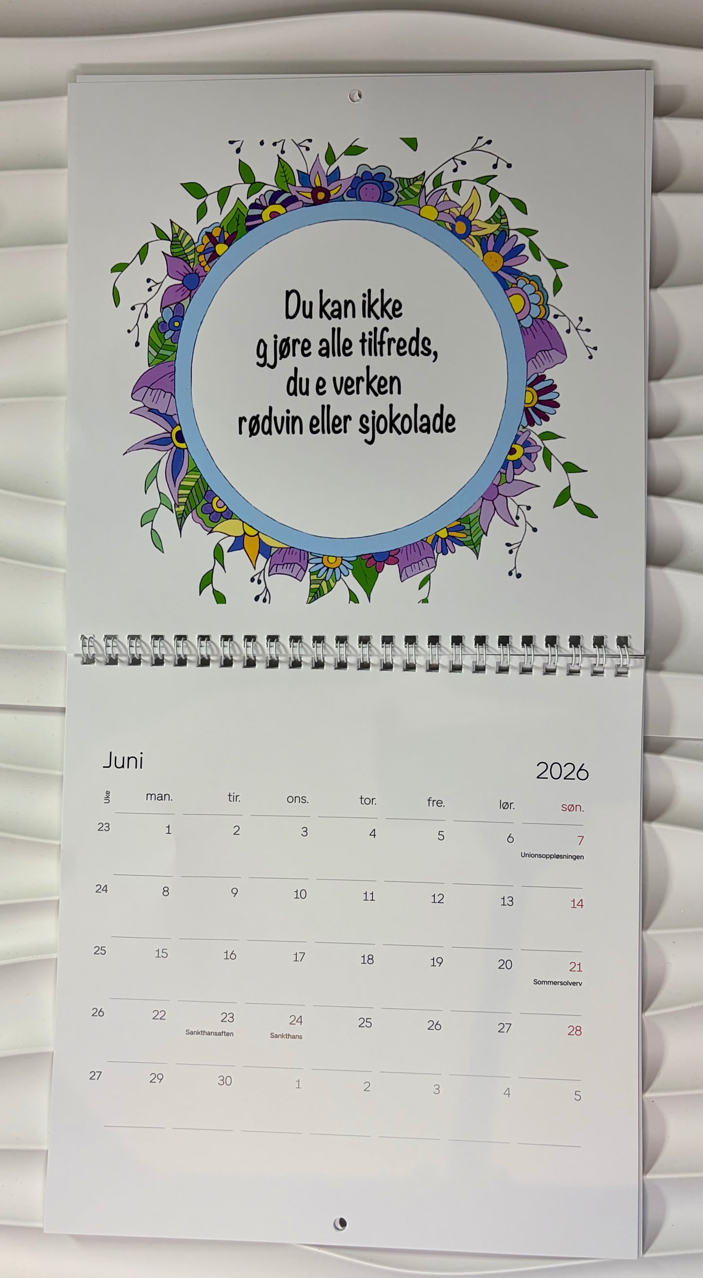 Nyhet! Kalender 2026