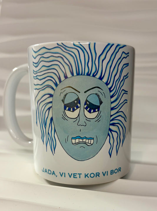 Jada, vi vet kor vi bor