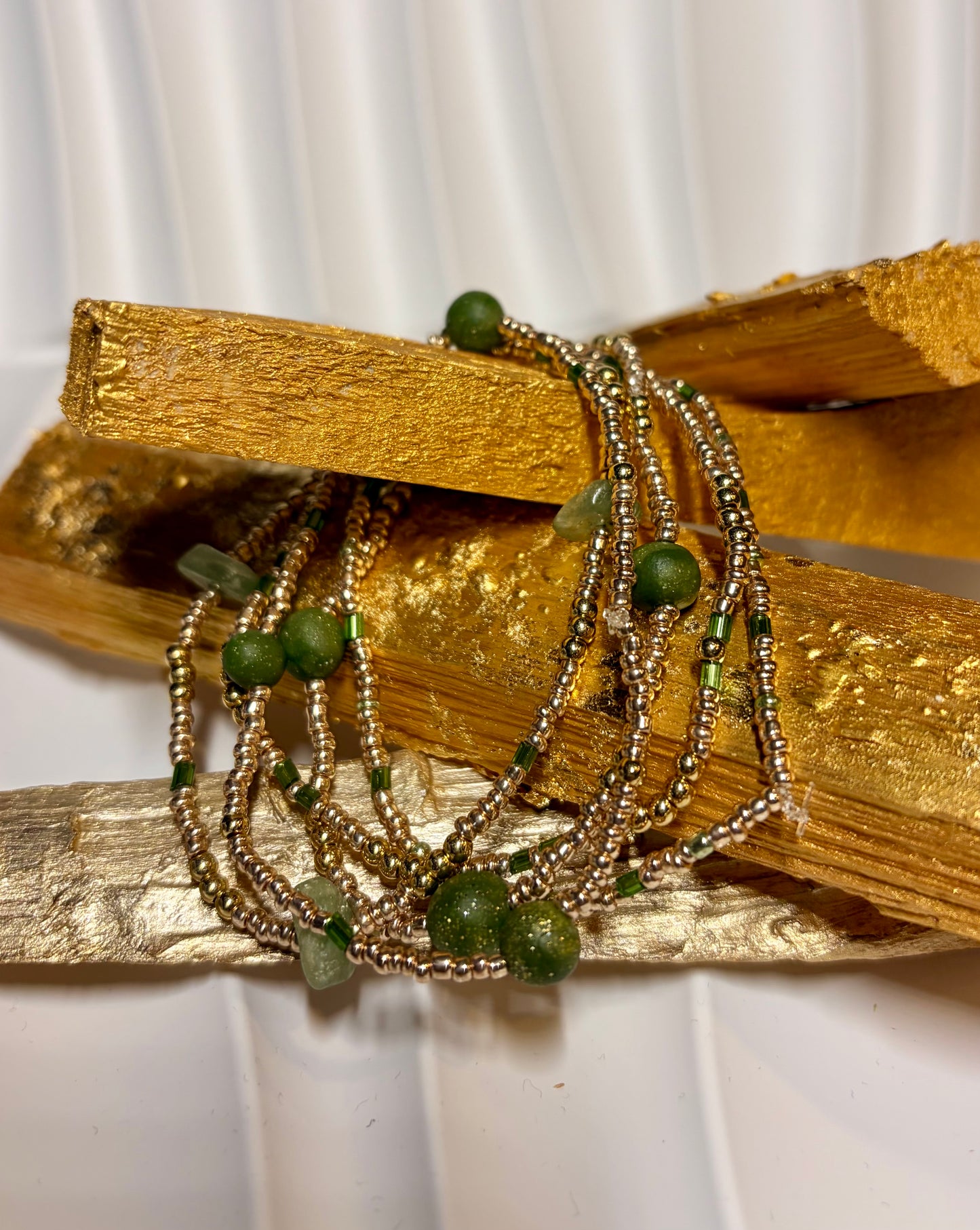 Armbånd - nyanser av grønn