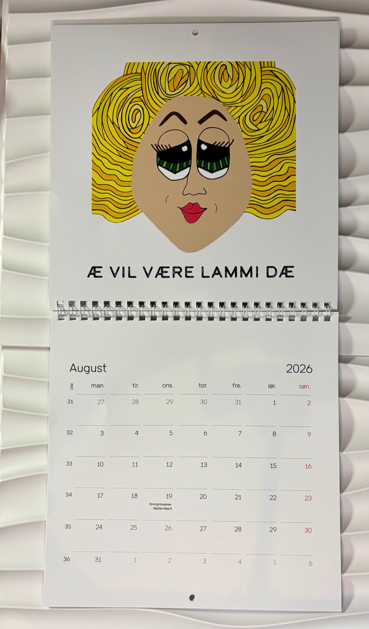 Nyhet! Kalender 2026