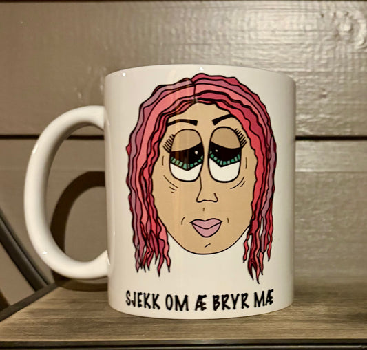 Sjekk om æ bryr mæ